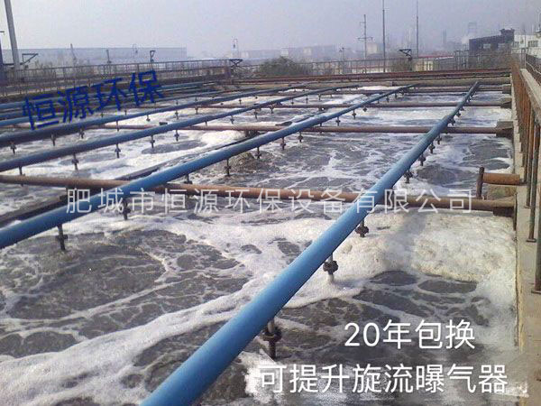 旋流曝氣器現(xiàn)場運行案例