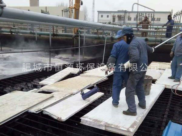 旋流曝氣器現(xiàn)場安裝案例